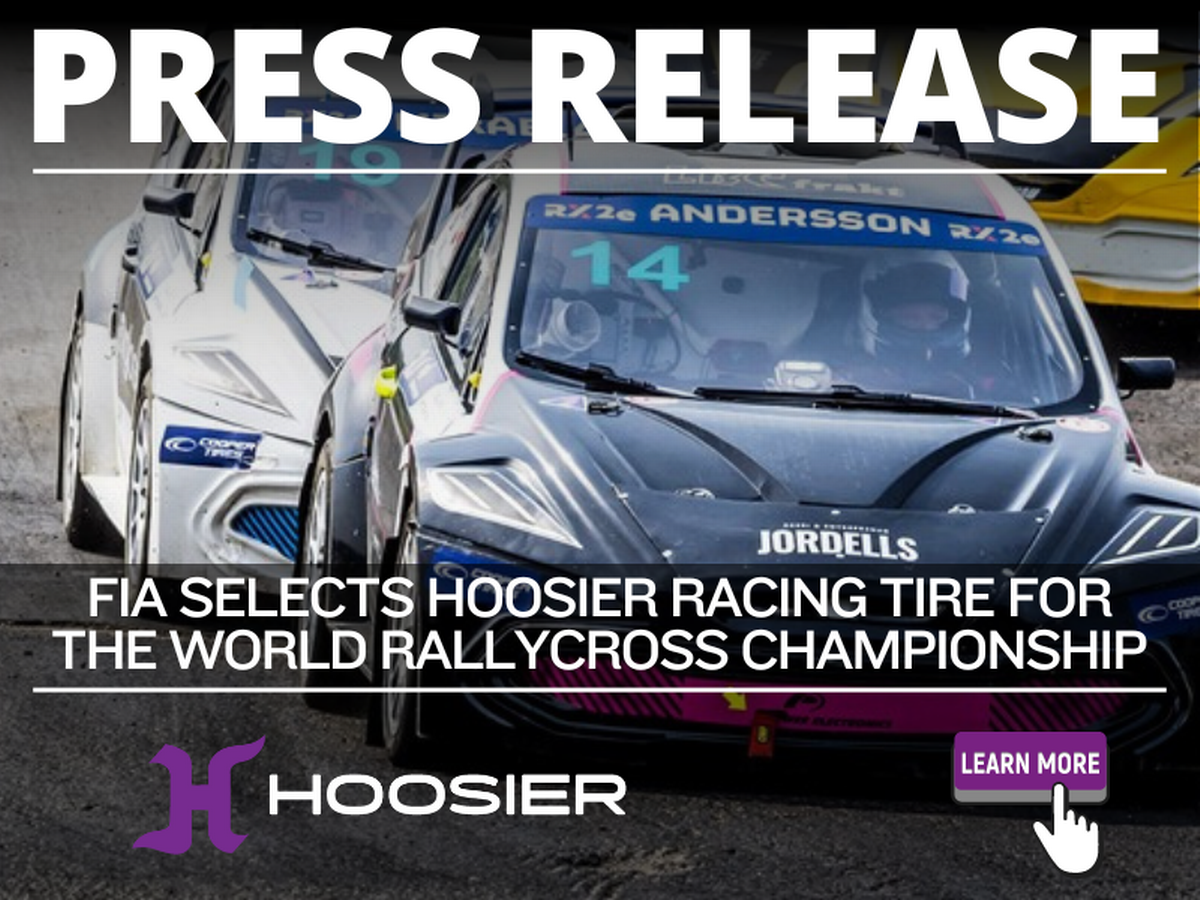 FIA Selects Hoosier Racing Tire for World Rallycross Championship